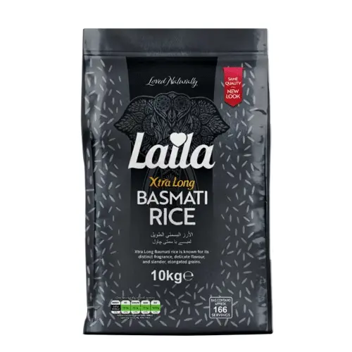 LAILA EXTRA LONG BASMATI RICE (BLACK) 10 KG