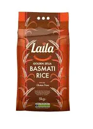 LAILA GOLDEN SELLA BASMATI RICE 10 KG