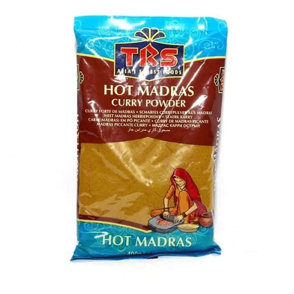 TRS MADRAS CURRY HOT 400GM