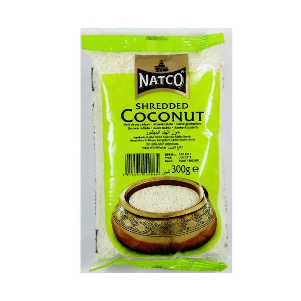 NATCO SHREDED COCONUT 300G