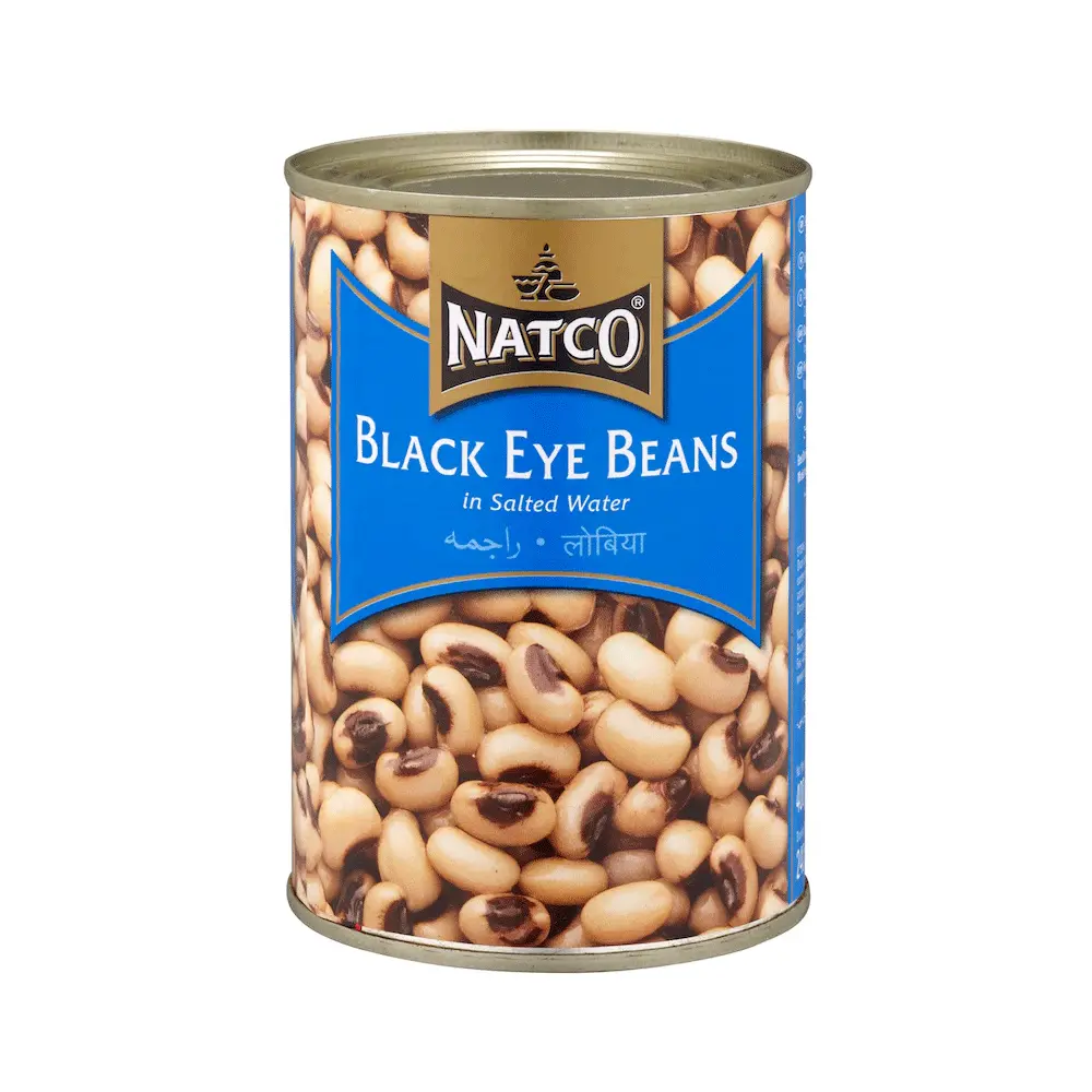 NATCO BLACKEYE BEANS IN SALTED WATER 400G