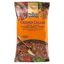 NATCO CRUSHED CHILLIES 100G