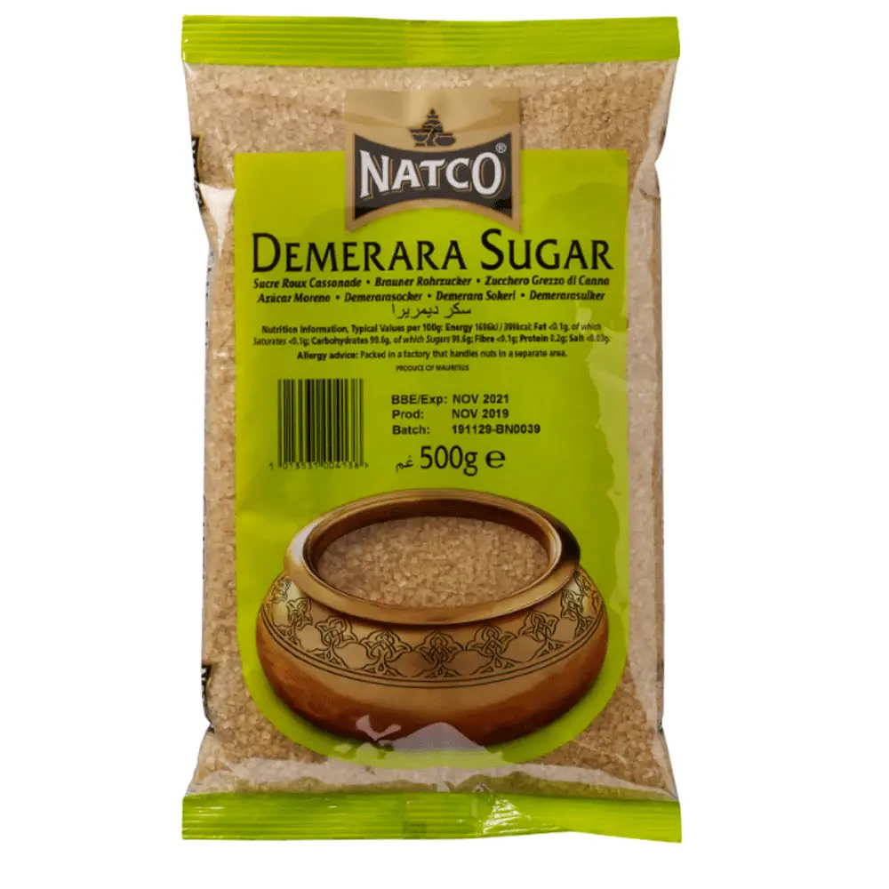 NATCO DEMERARA SUGAR 500G