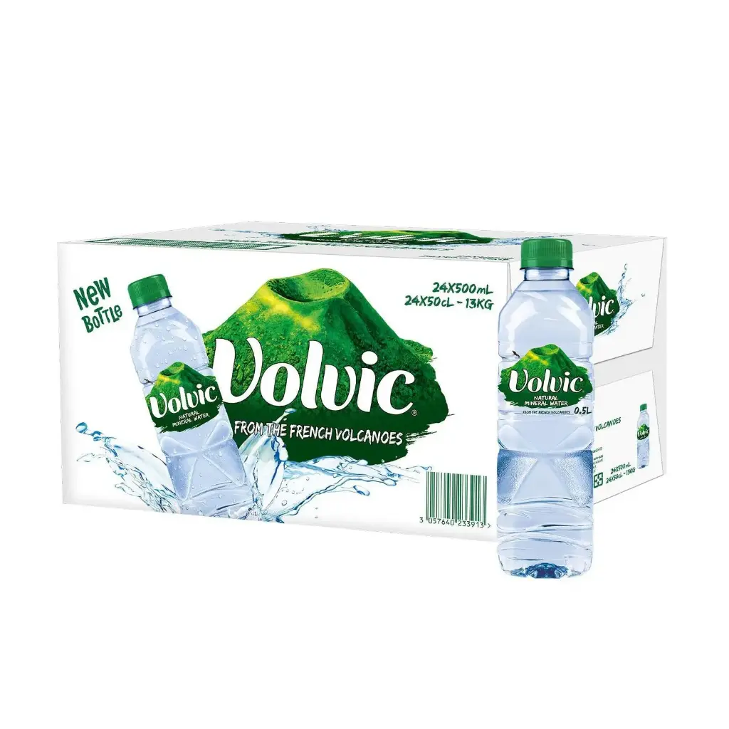 VOLVIC MINERAL WATER 24PCS